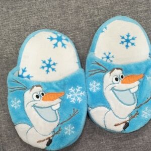 Olaf Kids Slippers - Blue and White